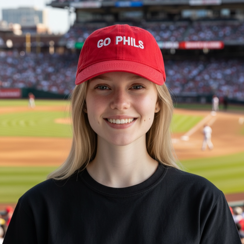 Serendipity - Gorra bordada de los Philadelphia Phillies 