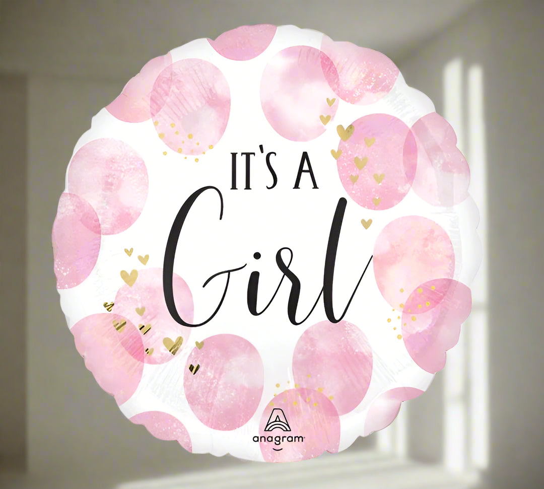 Burton & Burton - It's A Girl Watercolor 17
