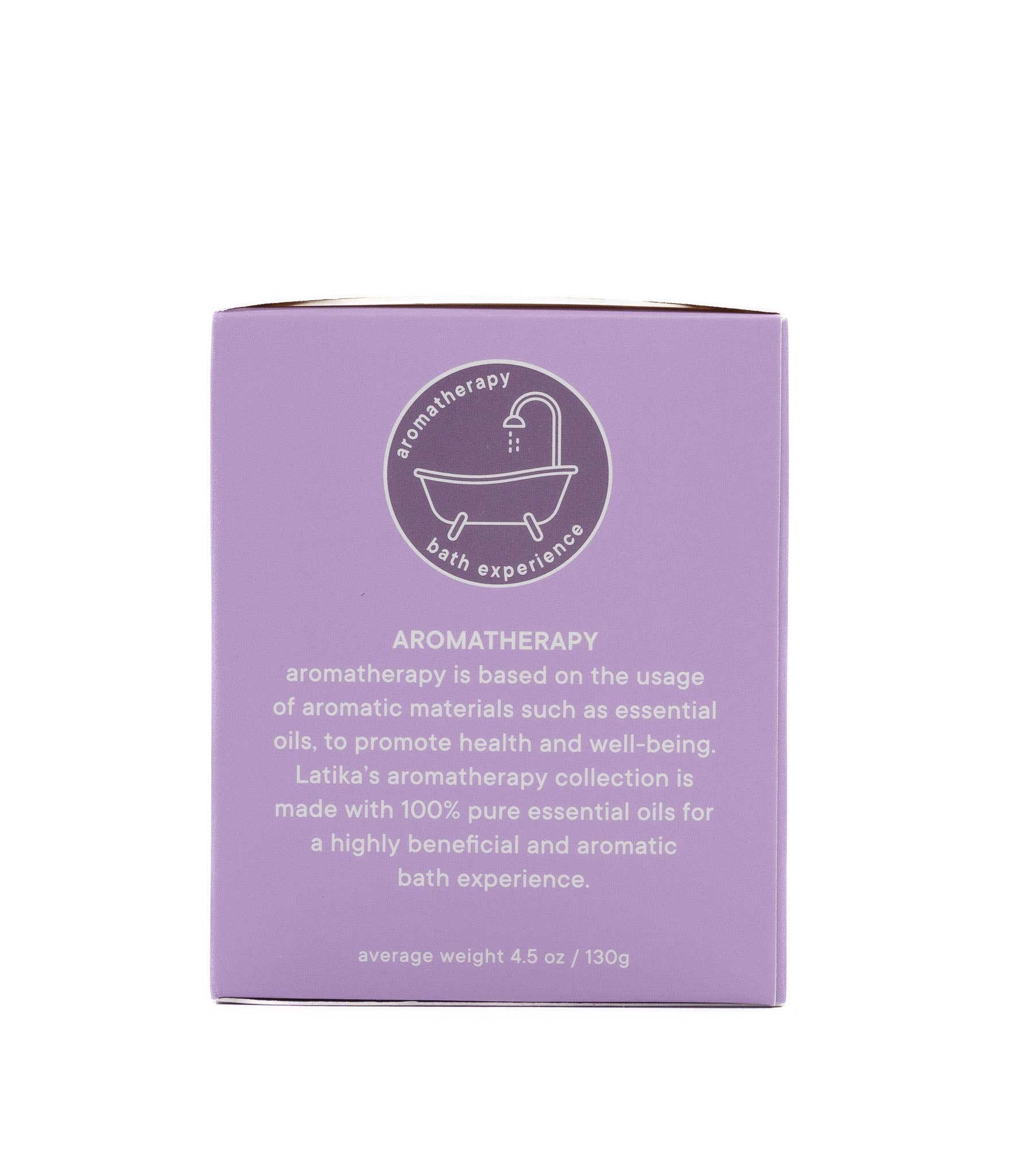 Calm Lavender Bath Bomb with Pure Essential Oils - Aromatherapy Stress Relief