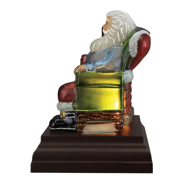 Old World Christmas - Santa At Hearth Light