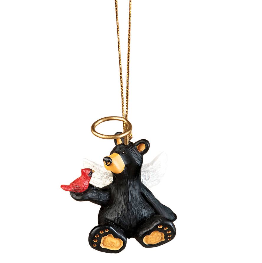 DEMDACO - Angel Sitting Bear Ornament