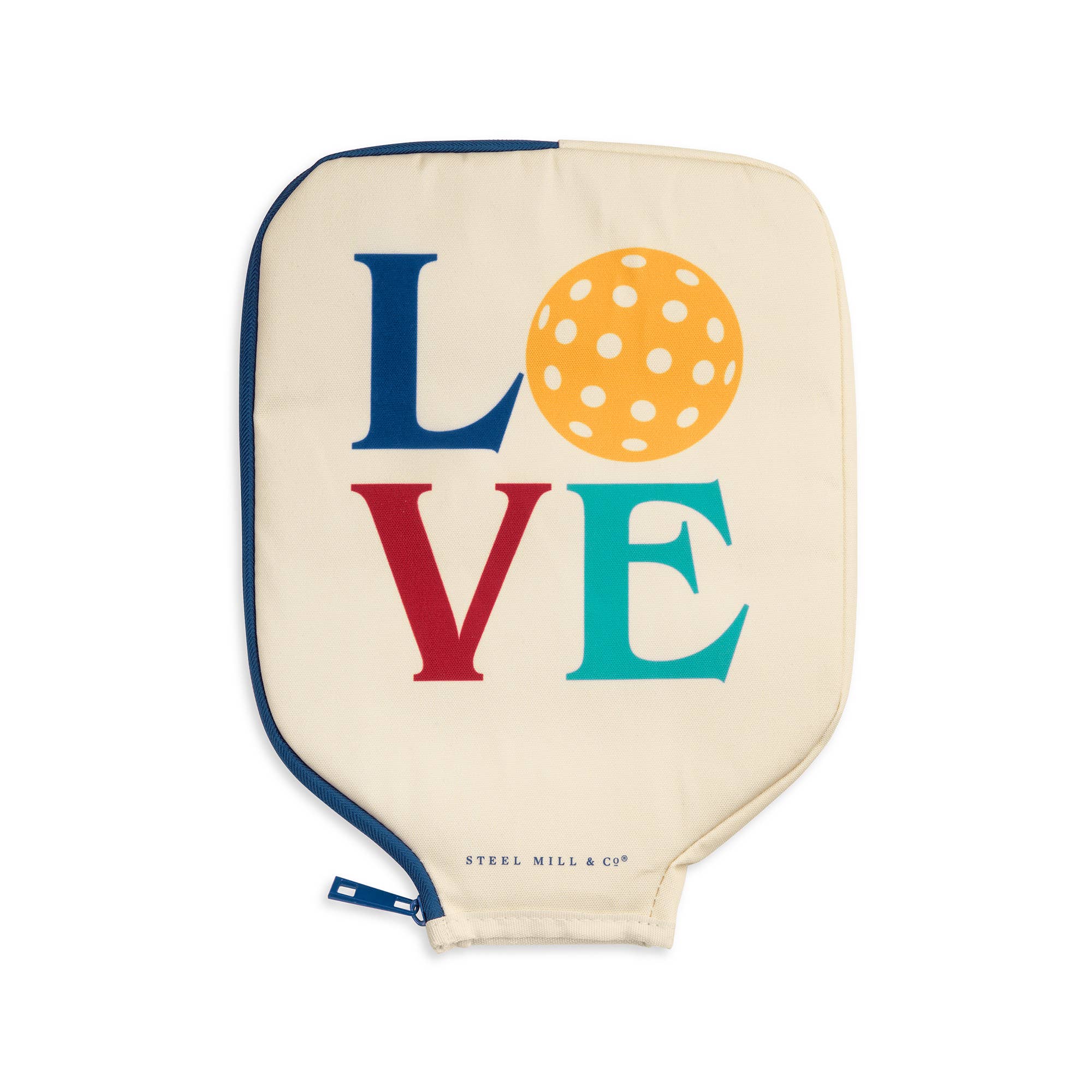 Steel Mill and Co. - Pickleball Love Paddle Cover
