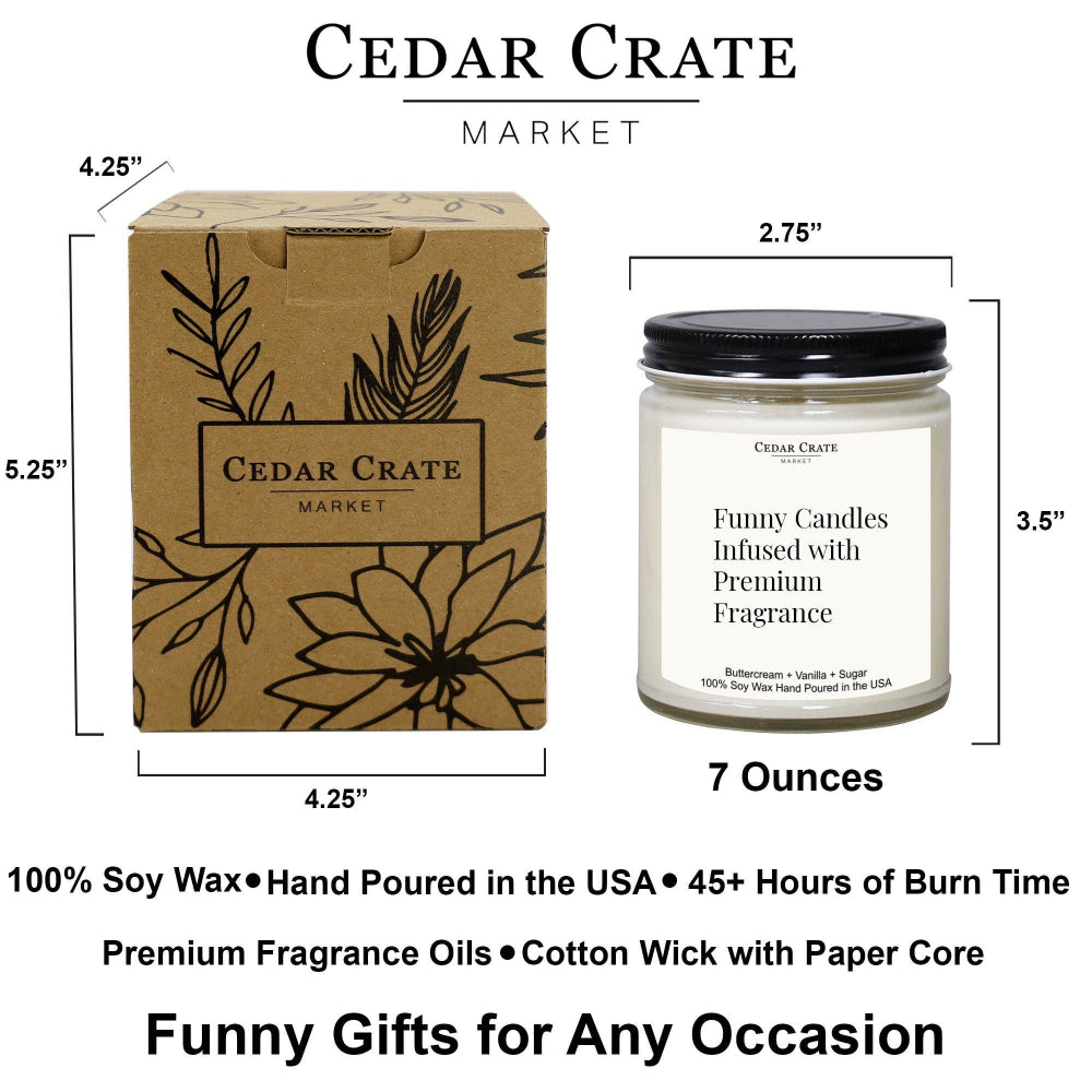 Cedar Crate Market - New Home New Adventures New Memories White Jar Candle