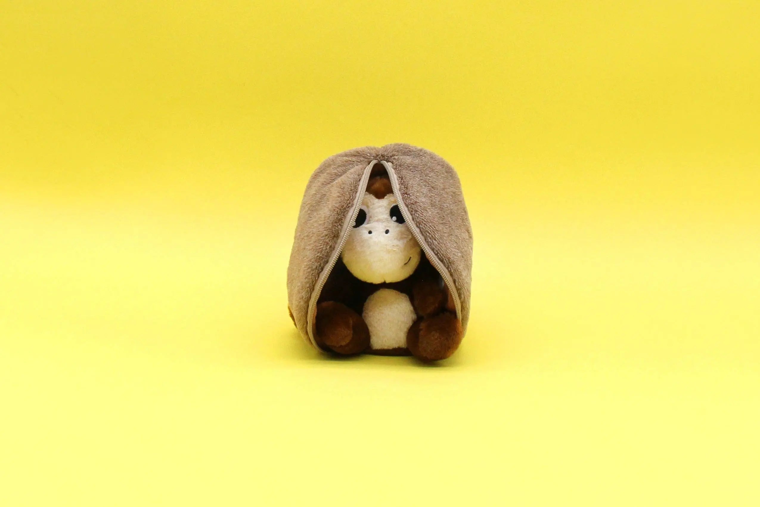 Coconet Monkey Flipetz - 2-in-1 Transforming Plush Toy - Coconut to Monkey - Birth+