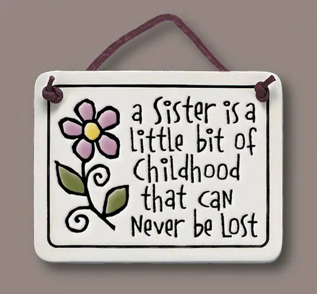 Macone Clay / Spooner Creek - 453 - Sister Childhood Wall Art Macone Clay / Spooner Creek
