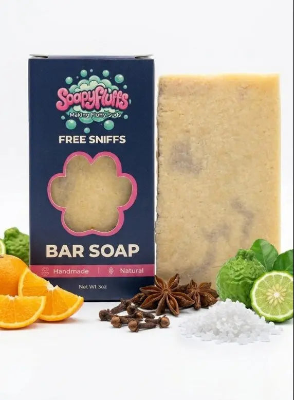 Sea Salt Citrus Tallow Soap - Refreshing Ocean Scent & Deeply Moisturizing Bar