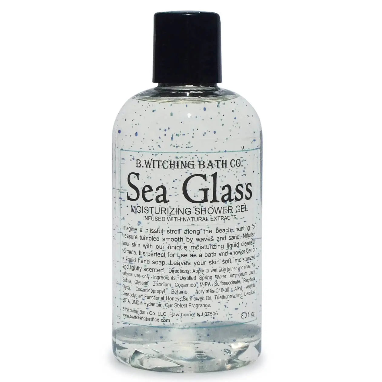 Sea Glass Shower Gel - Ocean-Inspired Moisturizing Formula 8oz