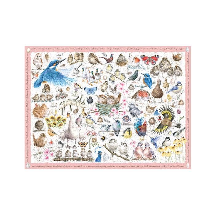 Wrendale Designs - Garden Birds Puzzle