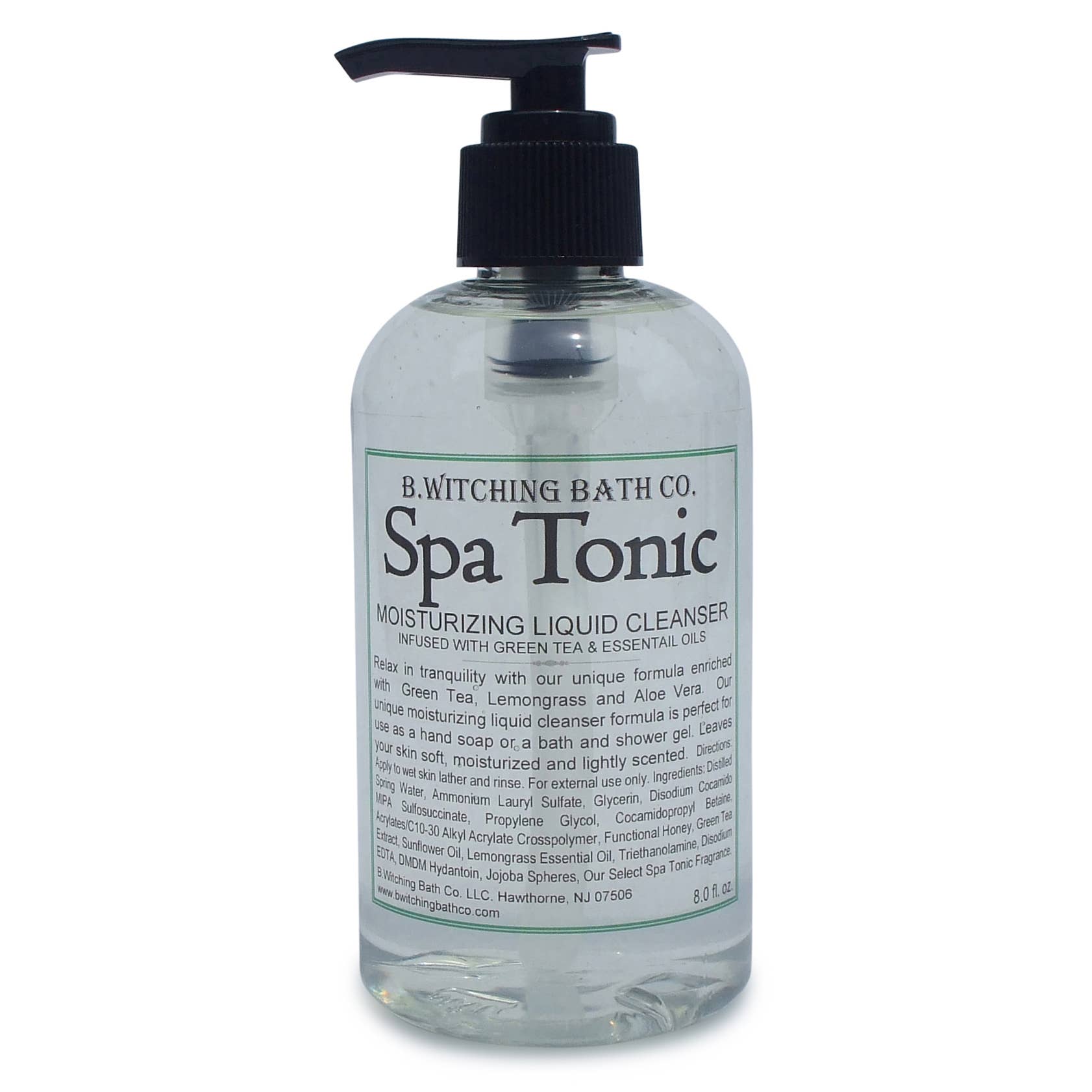 Spa Tonic Moisturizing Liquid Cleansers 8oz.