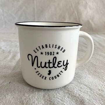 Allentown PA Ceramic Camper Mug - 13oz Black Lip - Made in USA