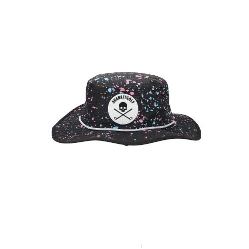 Black Paint Bucket Golf Hat