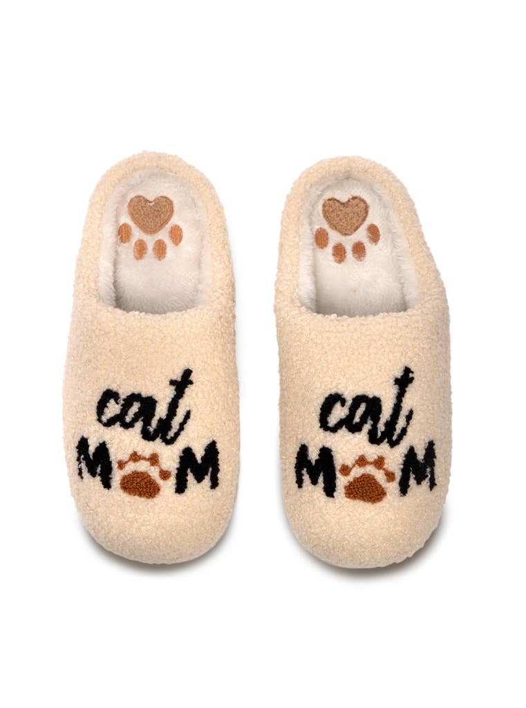 Living Royal - Cat Mom Slippers: