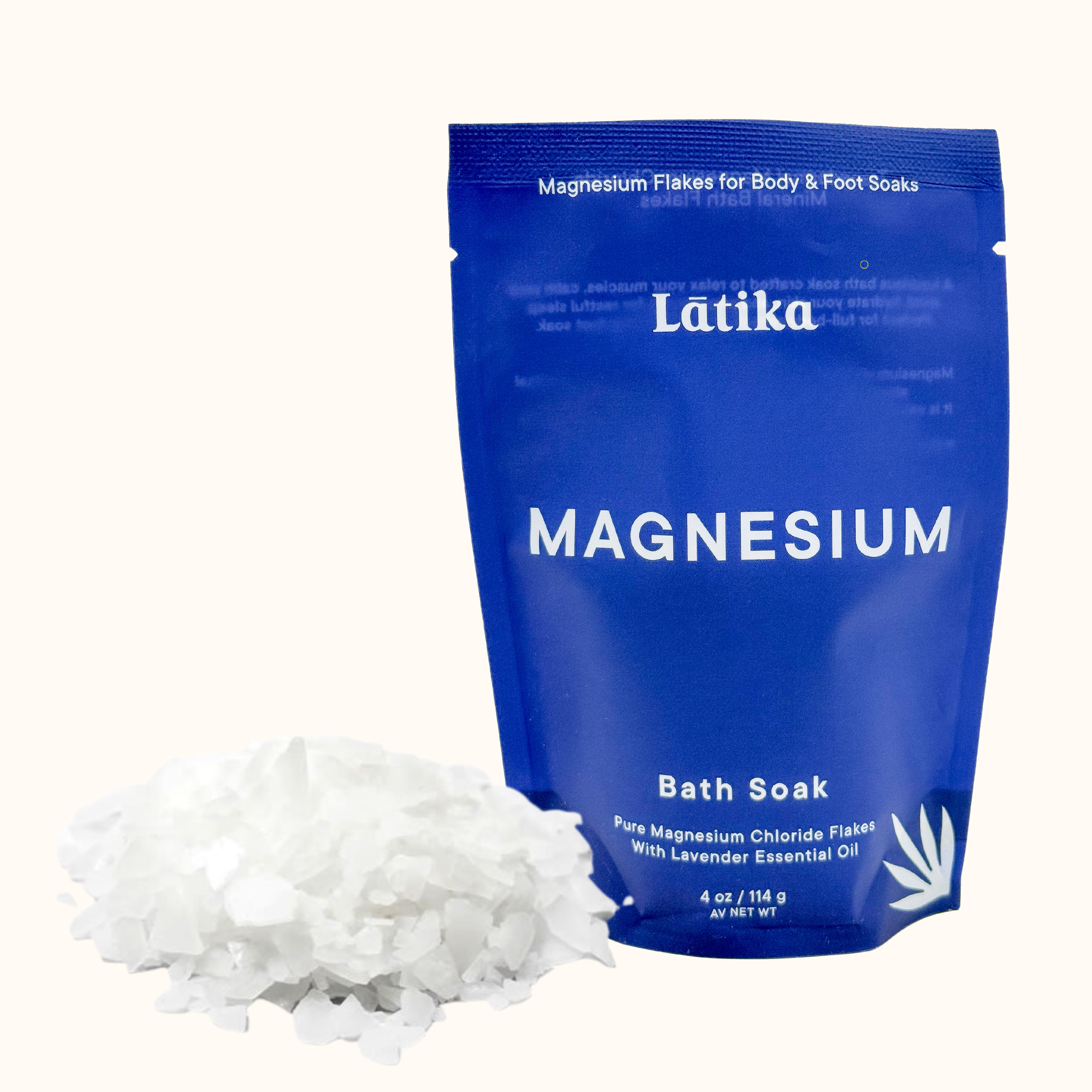 Magnesium Bath Soak - Lavender Essential Oil for Sleep & Muscle Recovery