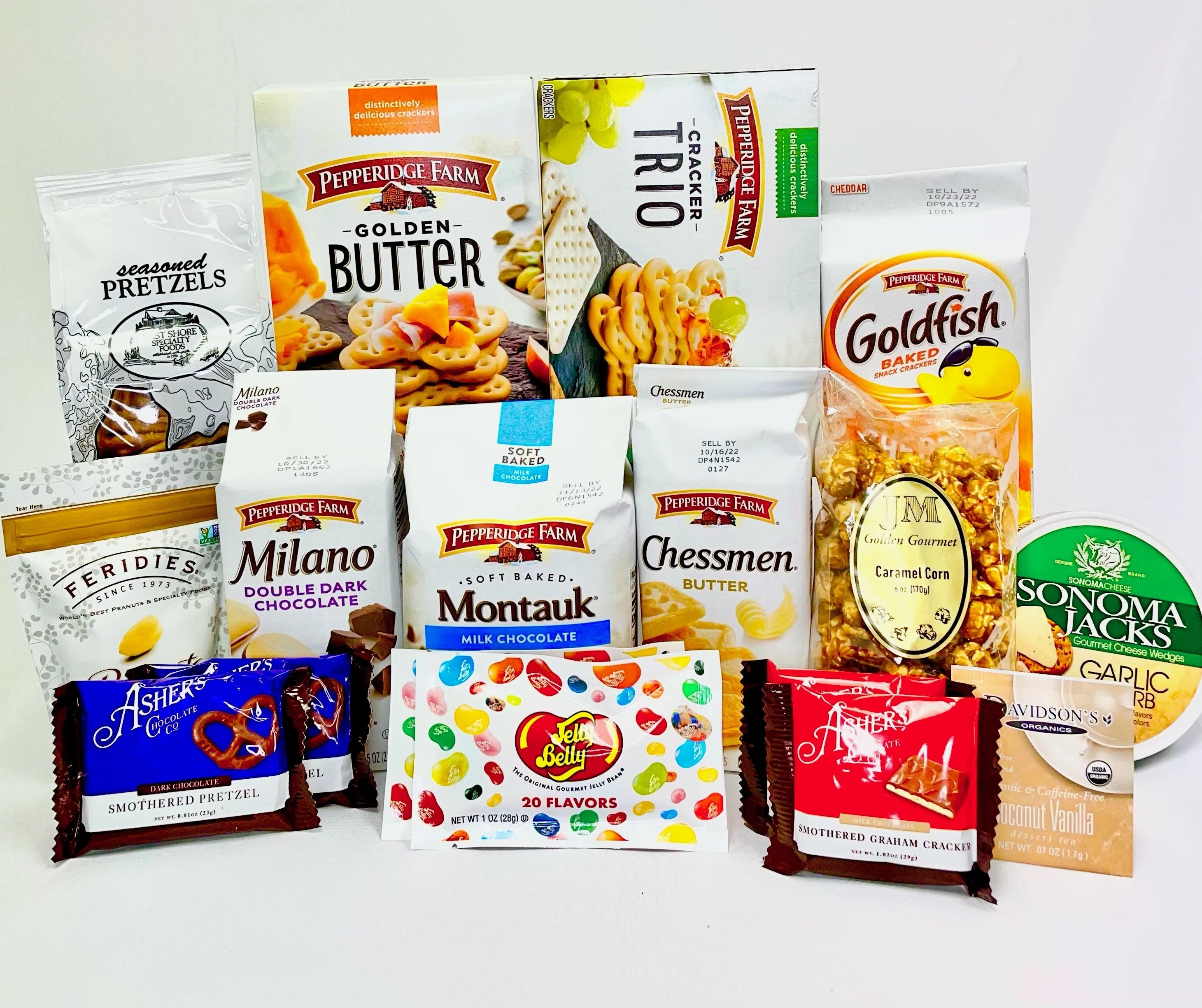 Large Berry Gift Tin Basket - Gourmet Food Gift for Sympathy & Corporate Occasions