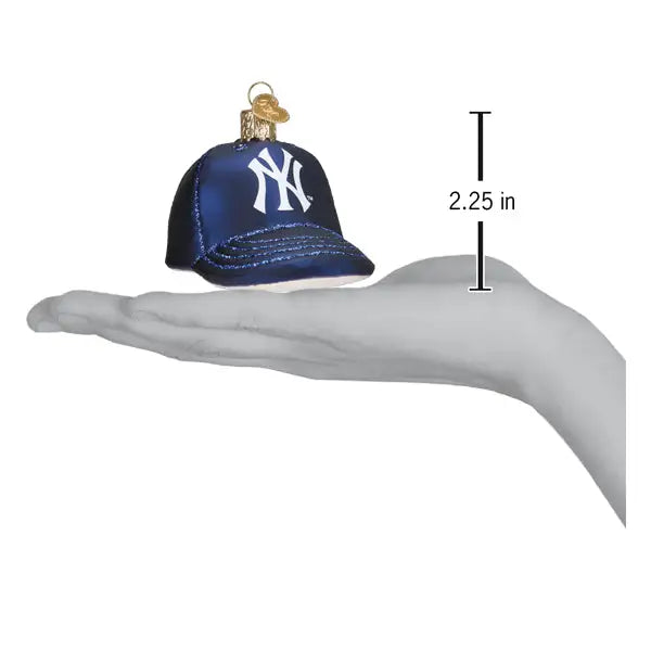 Old World Christmas - New York Yankees Baseball Cap Ornament