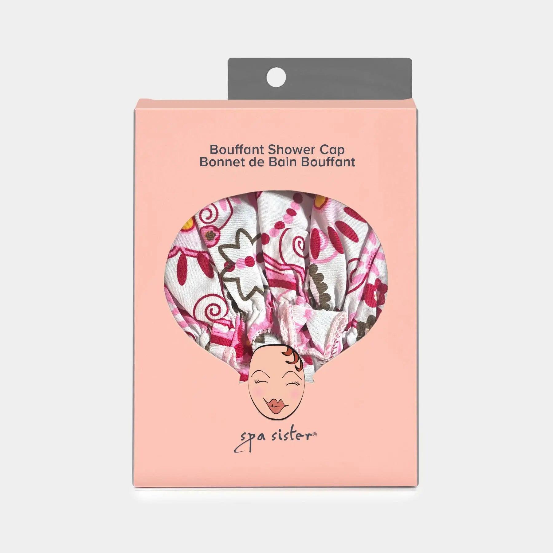 Fashionable Bouffant Shower Cap - Waterproof Hair Protection