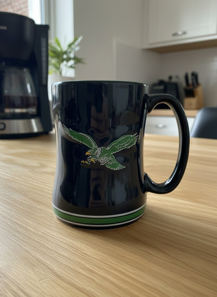 Philadelphia Eagles Retro Relief Mug