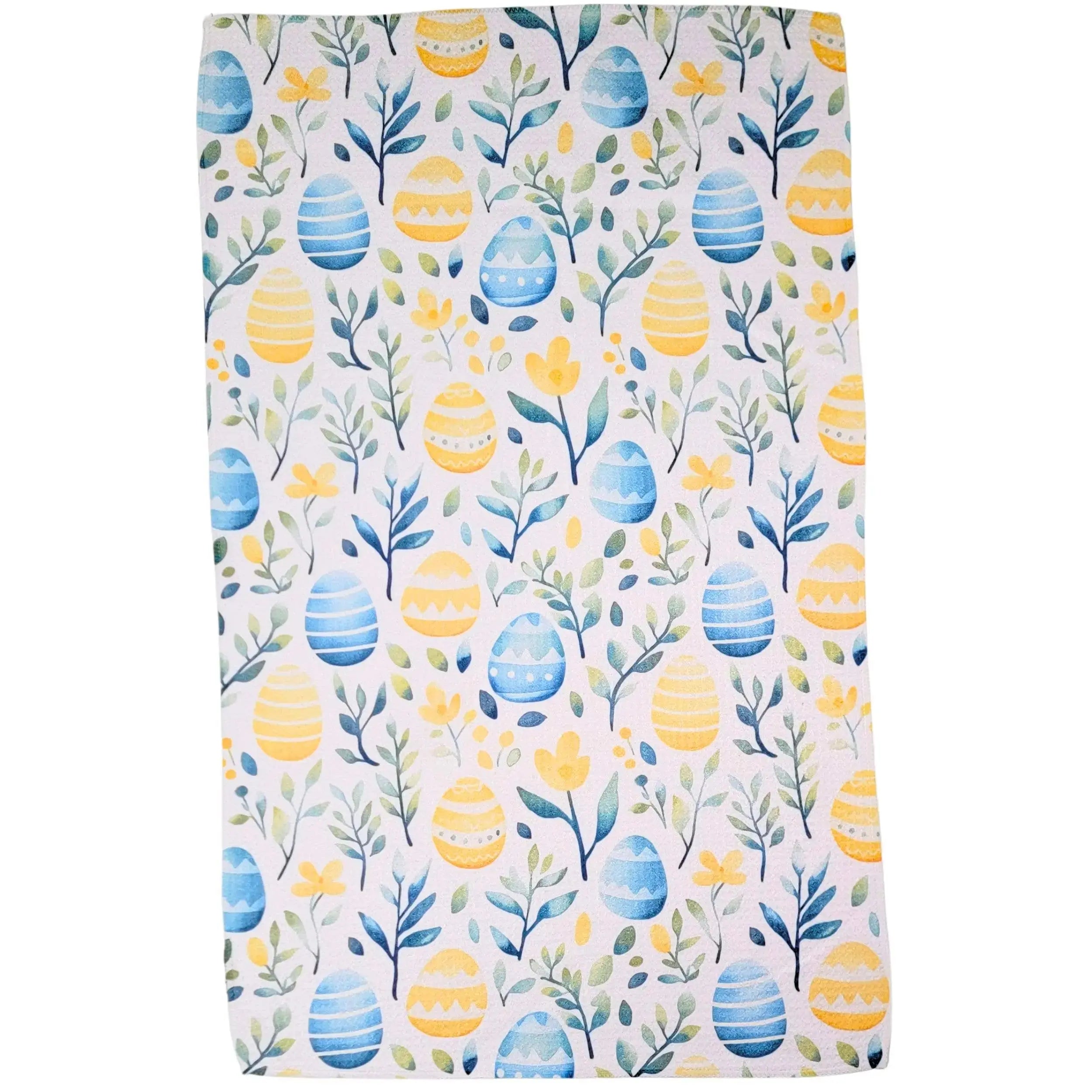 Easter Egg Hunt Waffle Weave Kitchen Towel - Extra Large