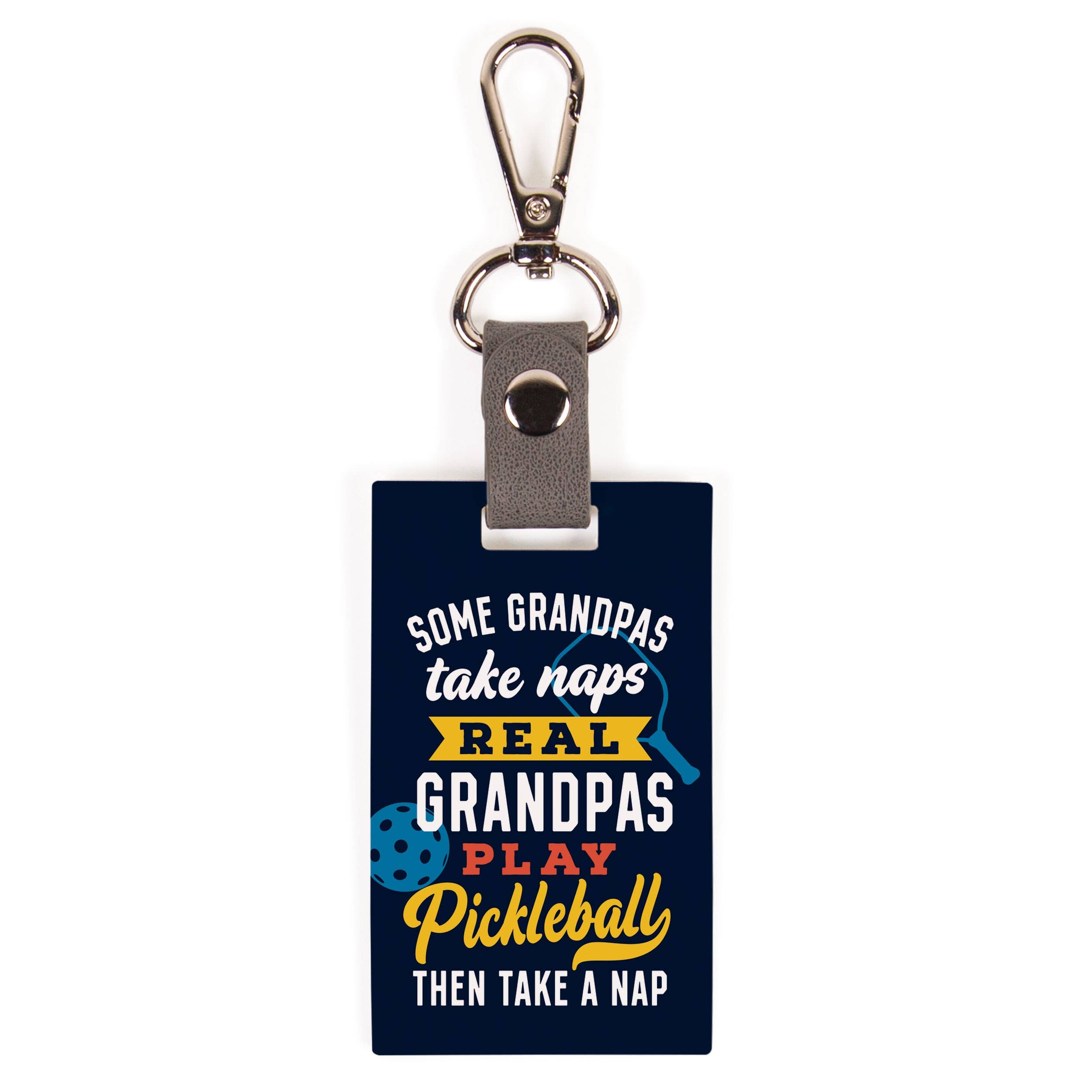 Some Grandpas Take Naps Key Chain