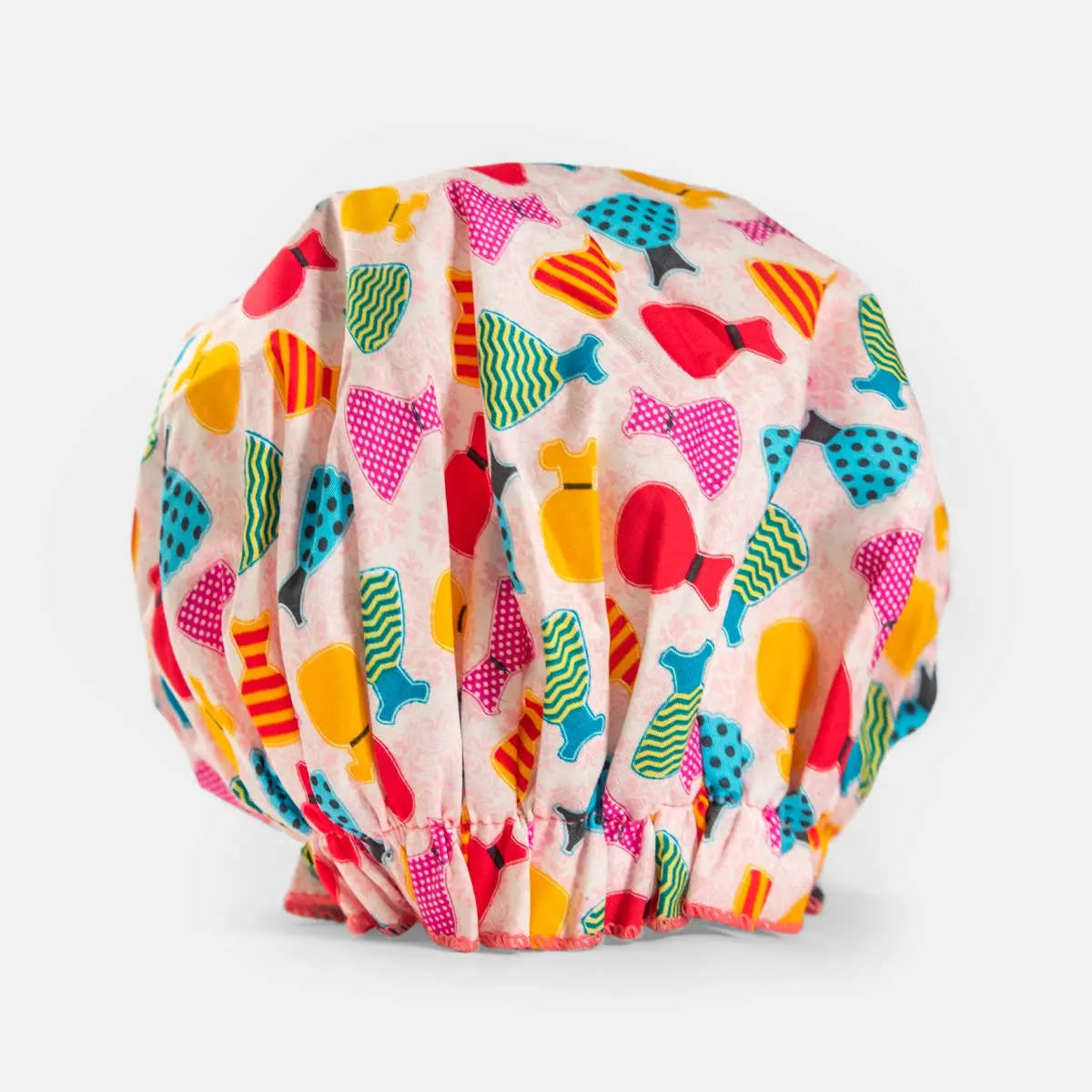 Fashionable Bouffant Shower Cap - Waterproof Hair Protection