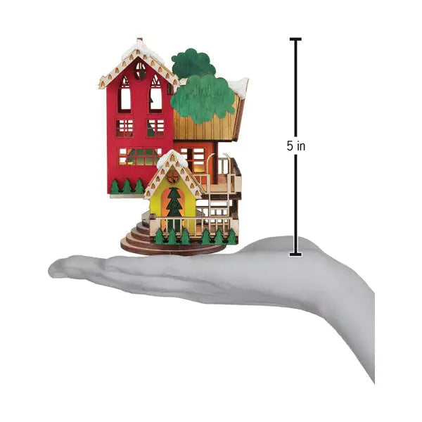 Old World Christmas - Christmas Tree House Ornament