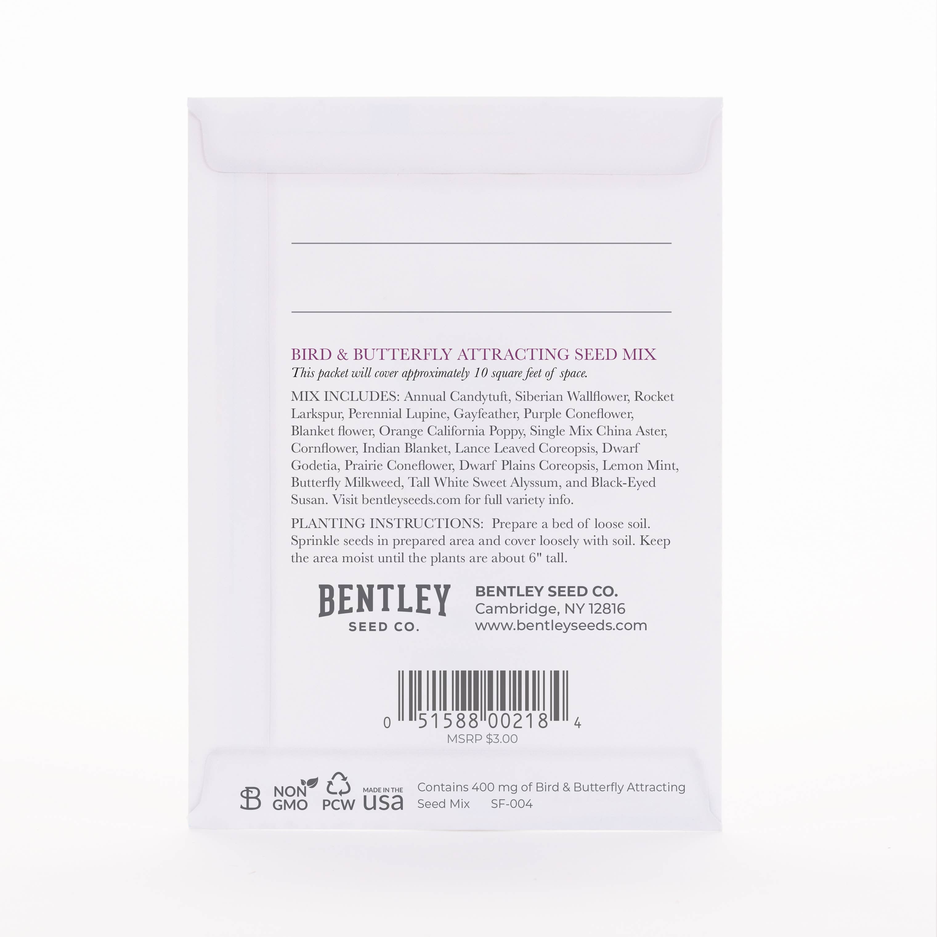 Bentley Seed Co. - Happy Mother's Day - Bird & Butterfly Attracting Mix