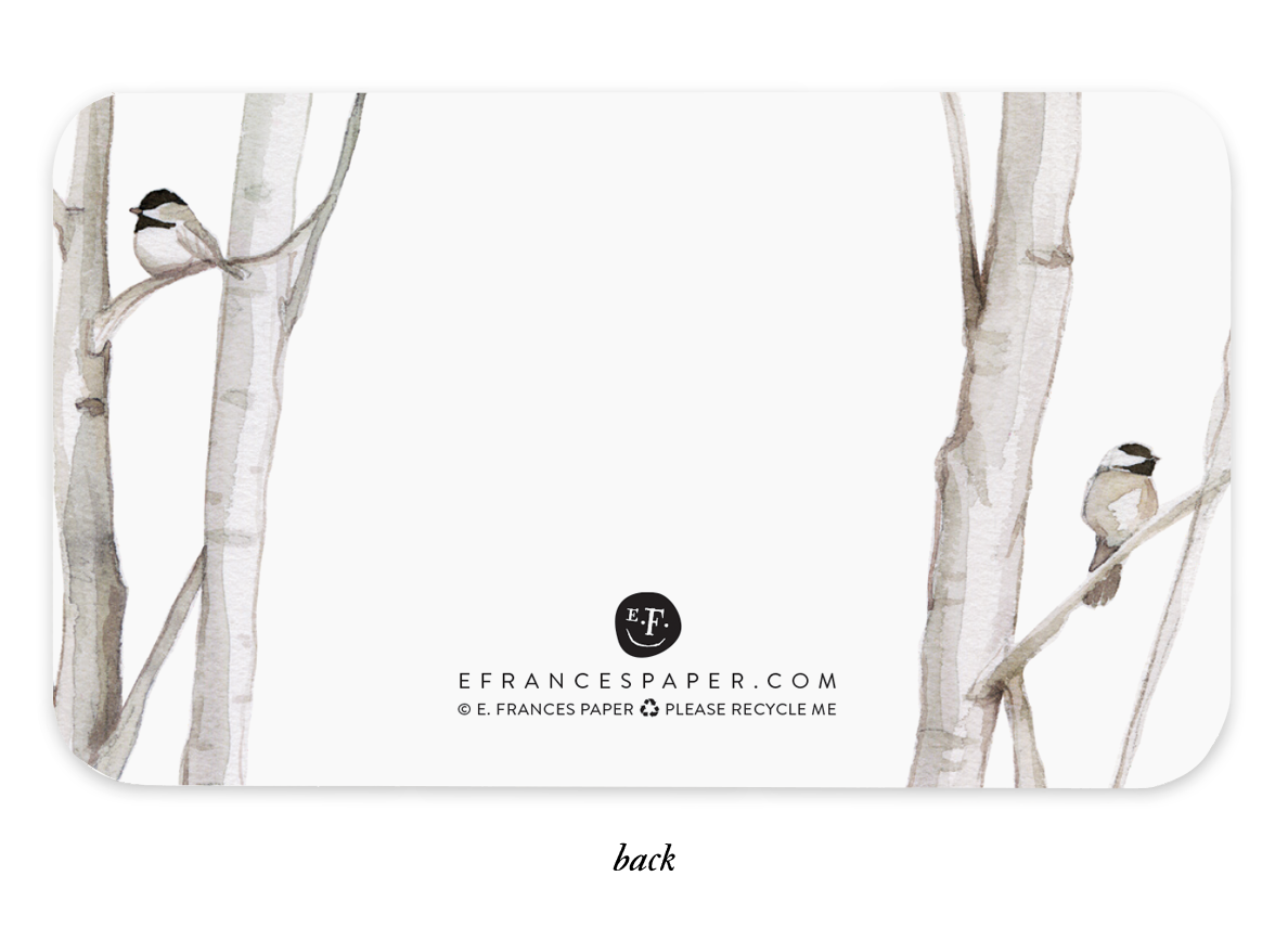 E. Frances Paper - Chickadee Little Notes®