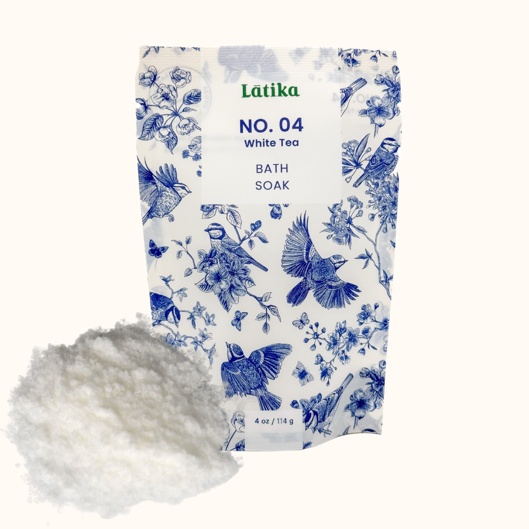 White Tea Milk Bath Soak - Vegan Coconut Milk Bath with Florals & Musk