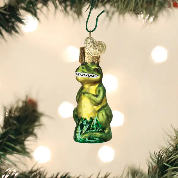 Old World Christmas - Mini T-rex Ornament