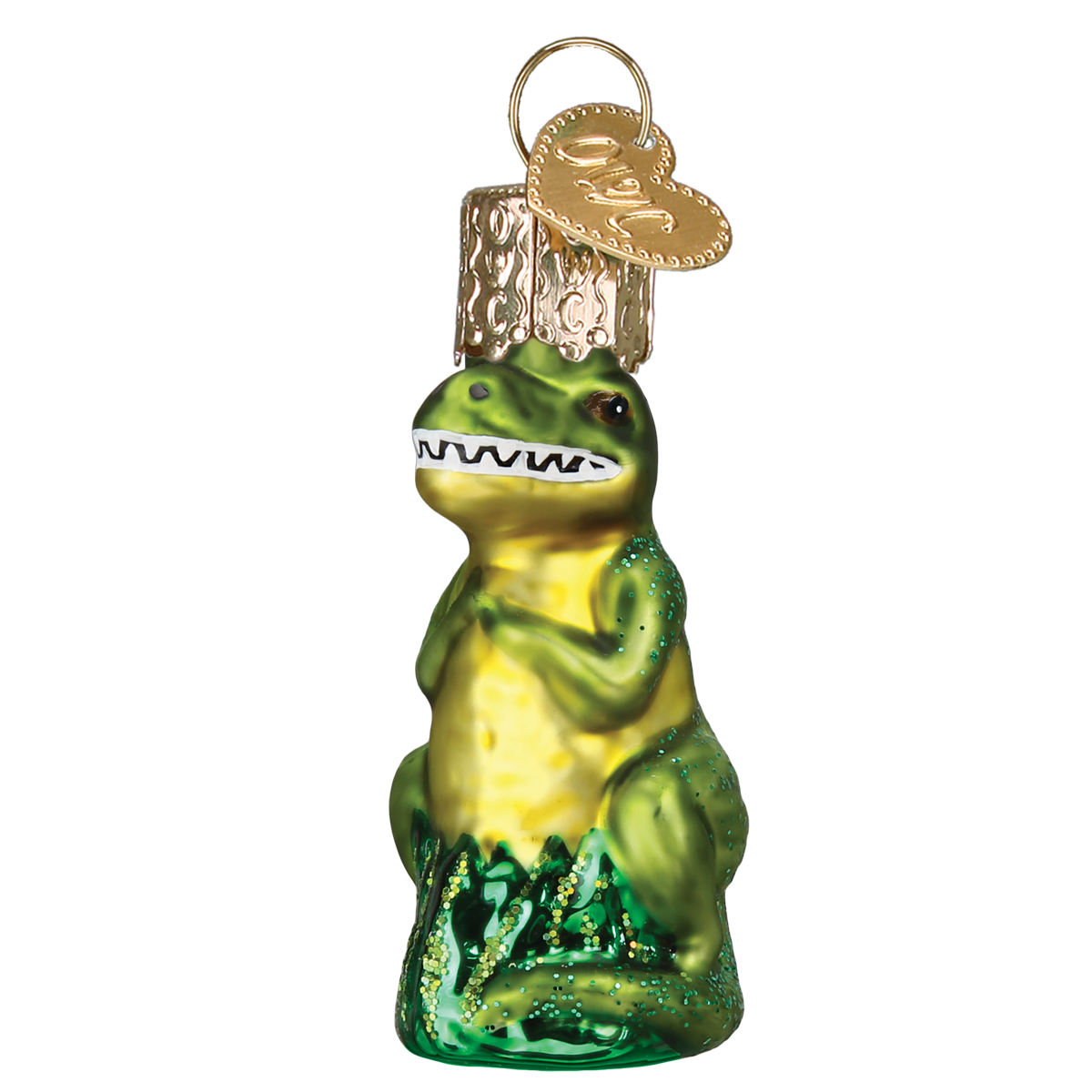 Old World Christmas - Mini T-rex Ornament