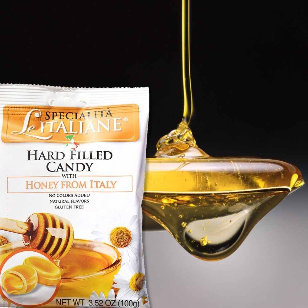 Le Specialità Italiane Candy with Honey, 3.52 oz. - Clearance