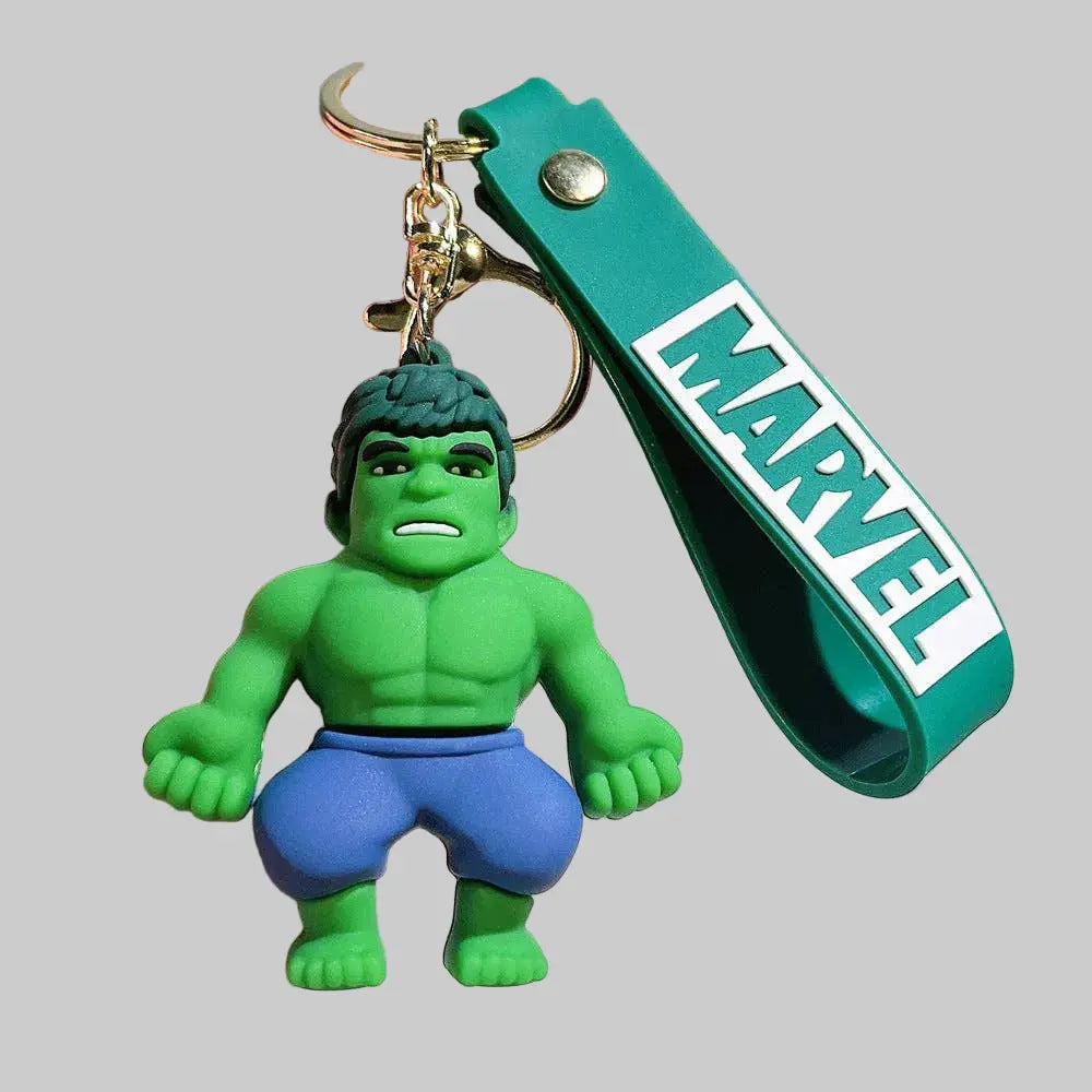 Little Trendy Avengers Superhero Character Keychain - Hulk