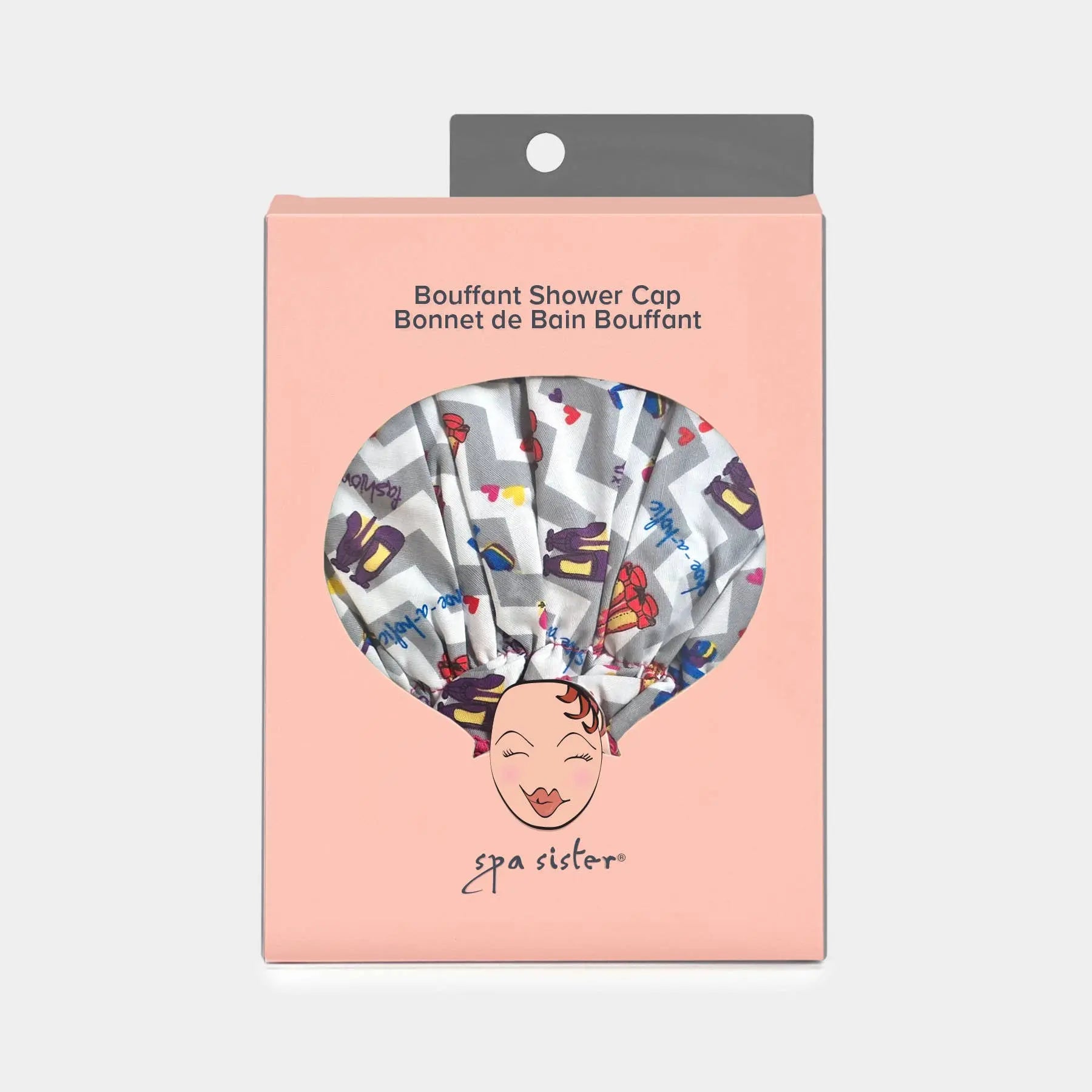 Fashionable Bouffant Shower Cap - Waterproof Hair Protection