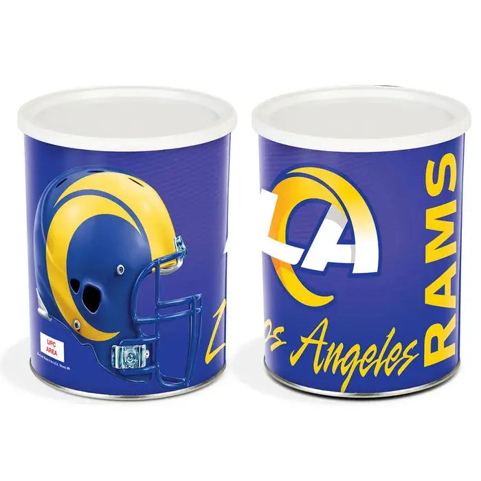 LA Rams Gift Tin Basket - Officially Licensed NFL from WinCraft