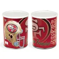 San Francisco 49ers Gift Tin Basket - Officially Licensed NFL from WinCraft