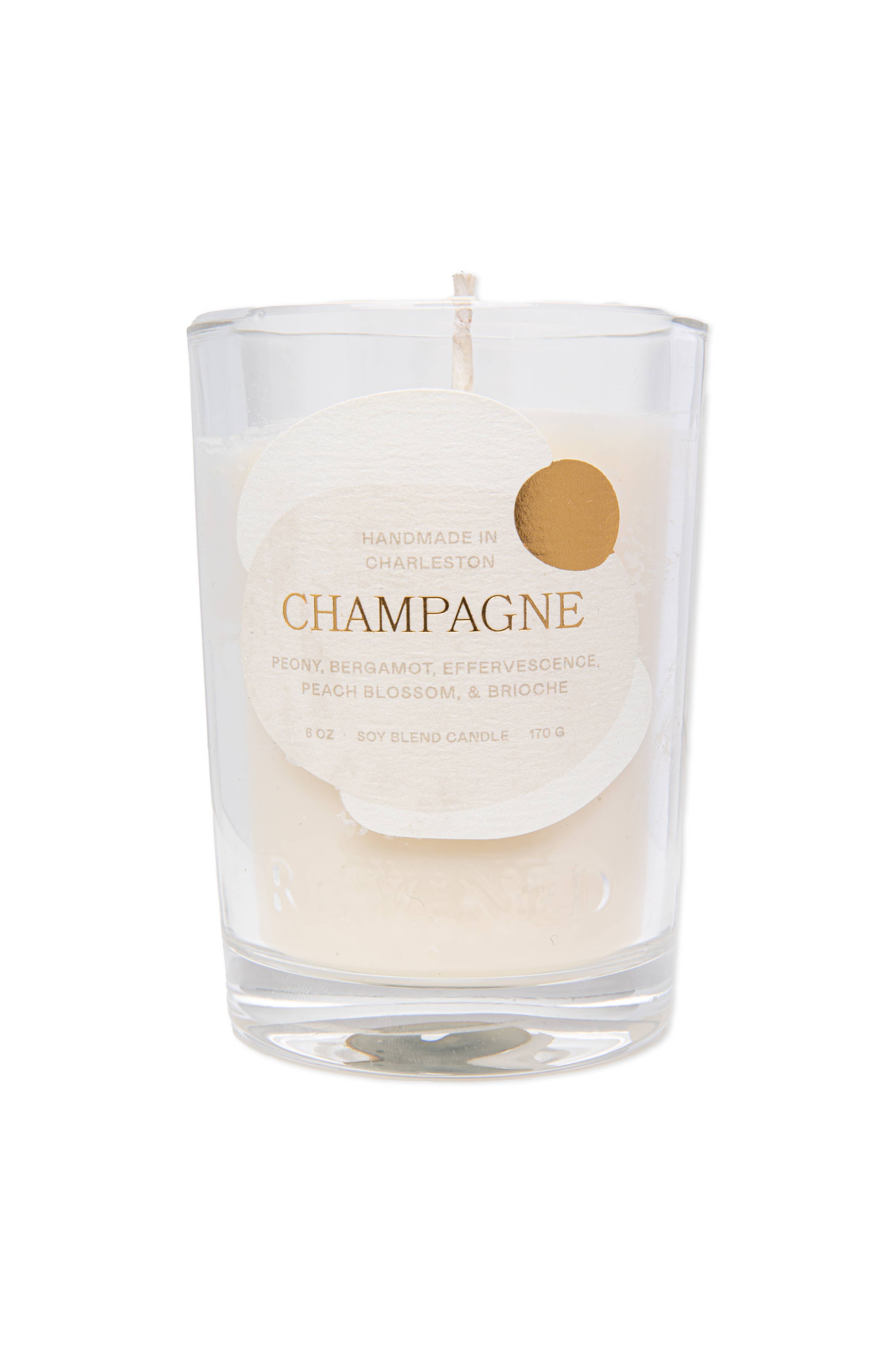 Rewined - Rewined Champagne Candle 6 oz