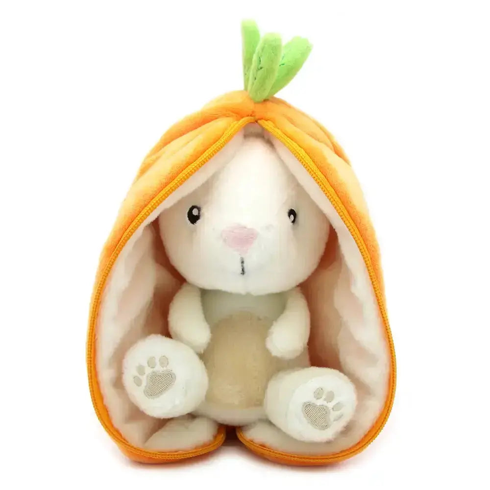 Gadget Rabbit Flipetz 2-in-1 Carrot to Detective Bunny Plush