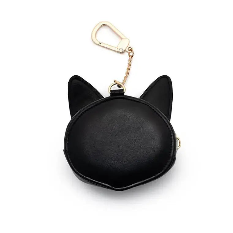 Living Royal 2-in-1 Bag Charm & Reusable Shopper - Gray Cat Kitten Design