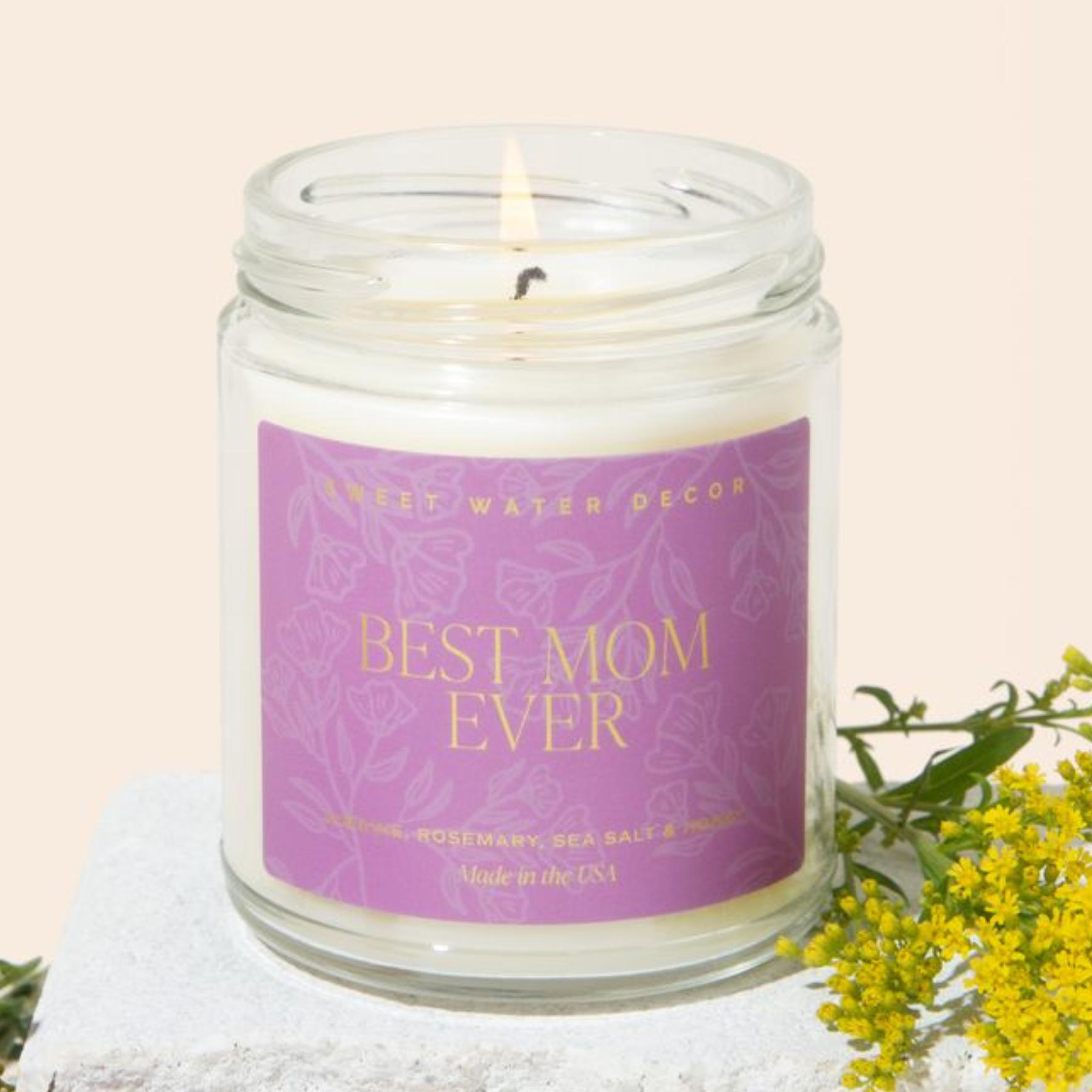 Best Mom Ever Soy Candle - Mother's Day