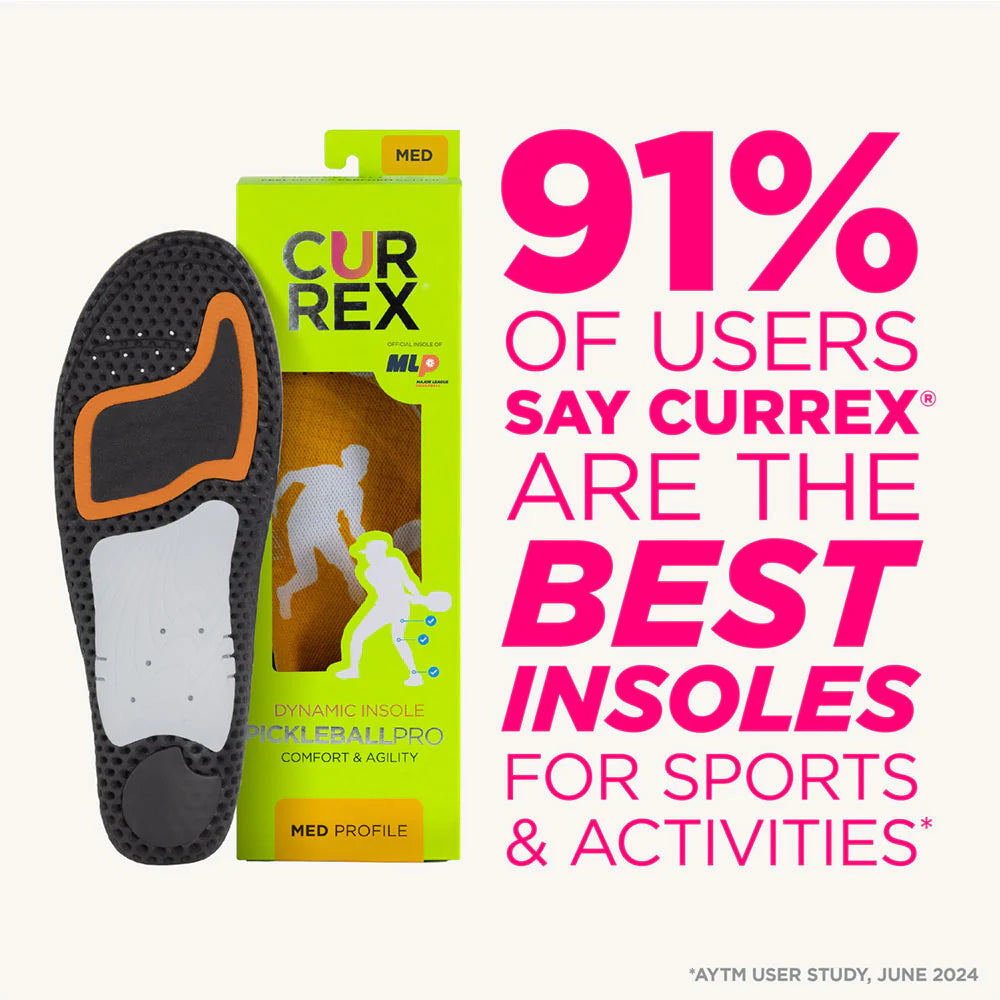 Currex - Foot Insoles Low - Medium - High Foot Arch - Clearance Item