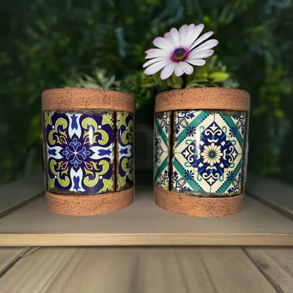 clearance plant pots Ceramic Cylinder Planter - Clearance