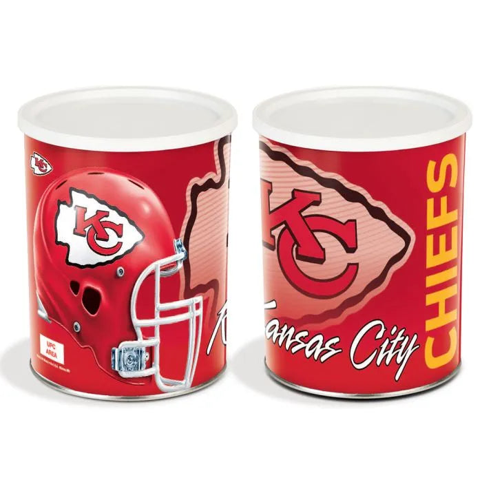 JGB Sports - Kansas City Chiefs Gift Tin Basket - Made In America