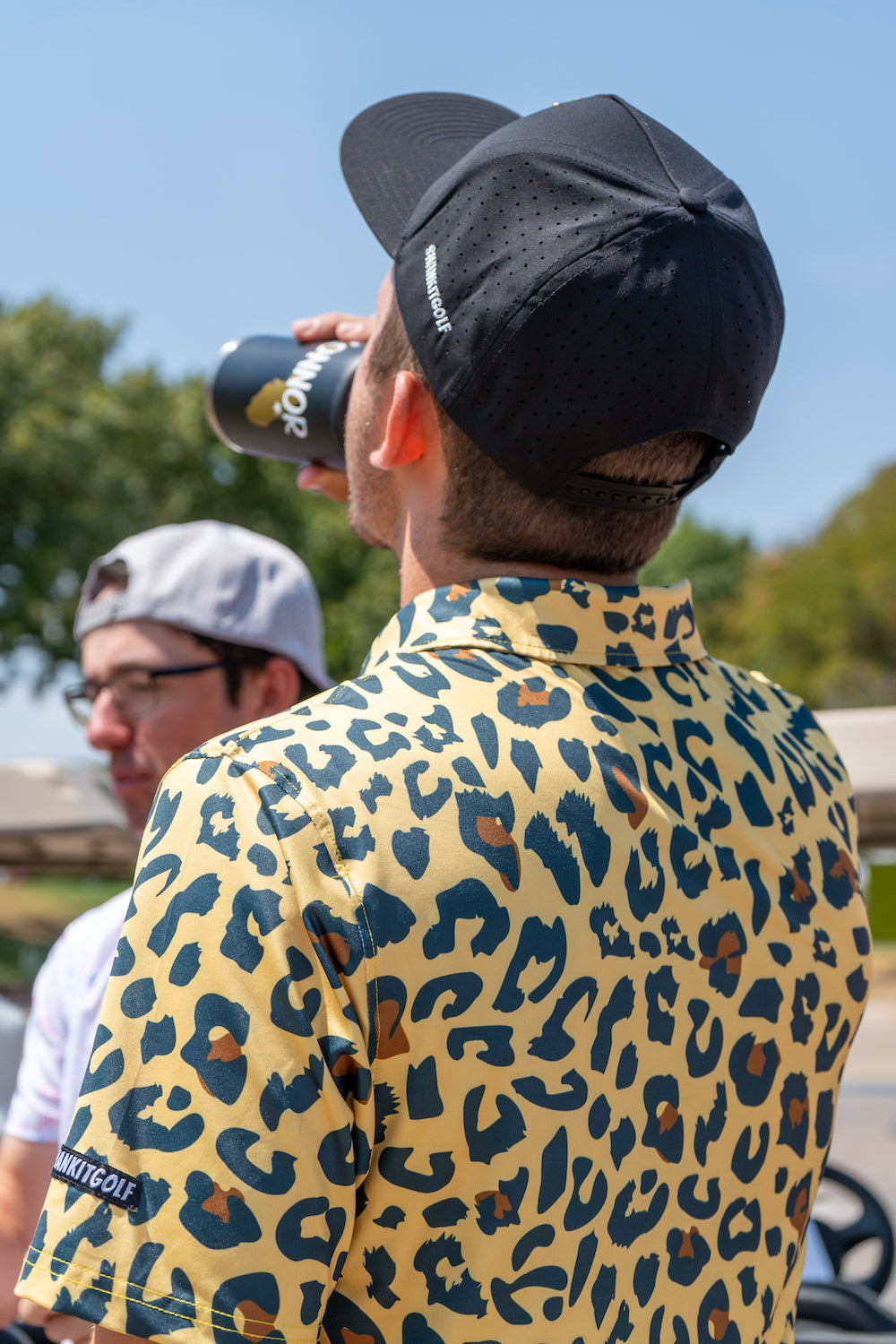 Shank It Golf - Cheetah Leopard Polo