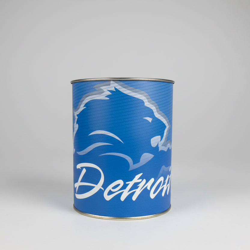 Detroit Lions Gift Tin Basket - Officially Licensed NFL from WinCraft
