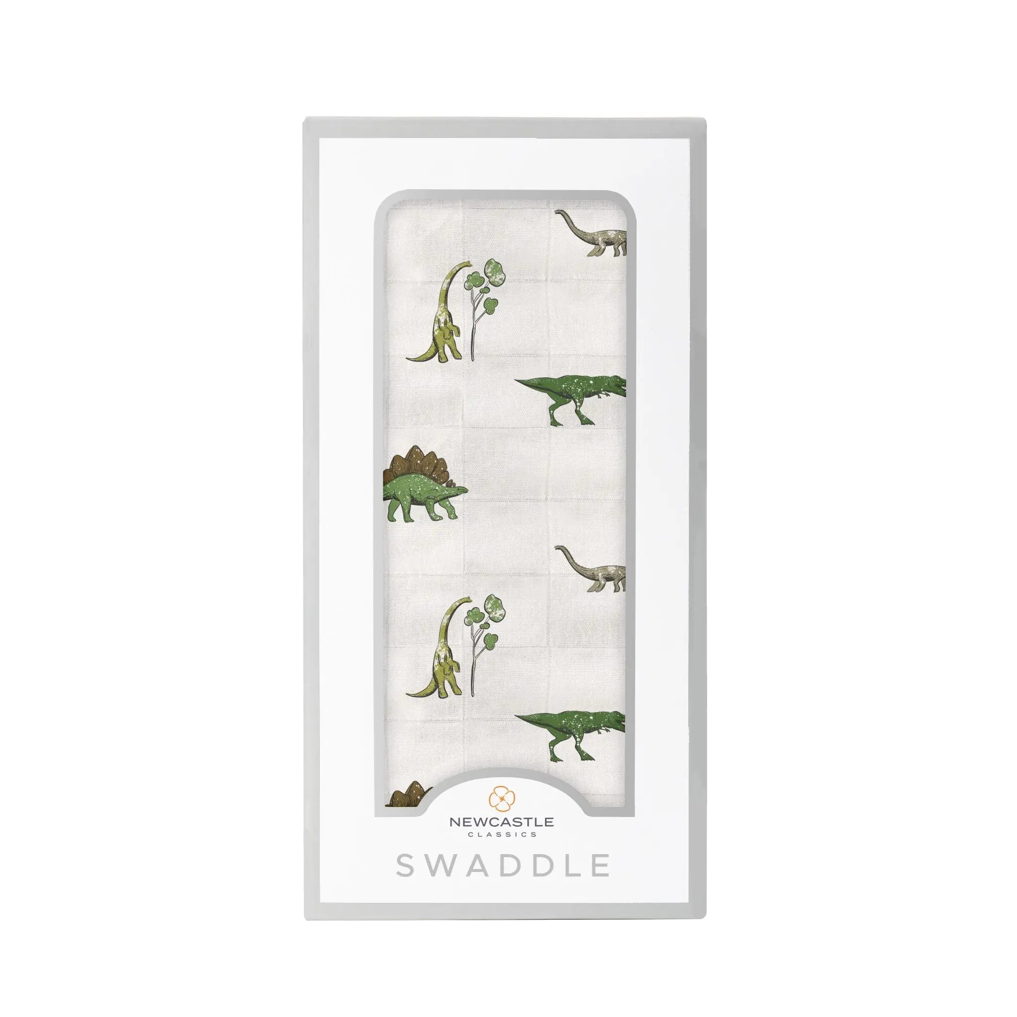 Dino Days Cotton Muslin Swaddle