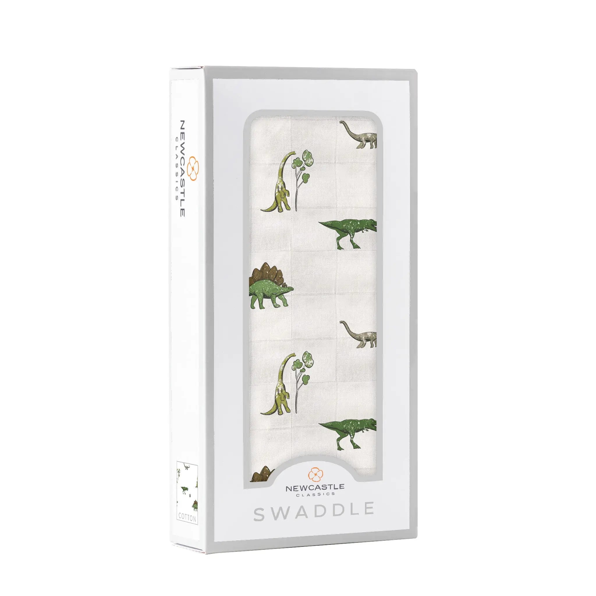 Dino Days Cotton Muslin Swaddle