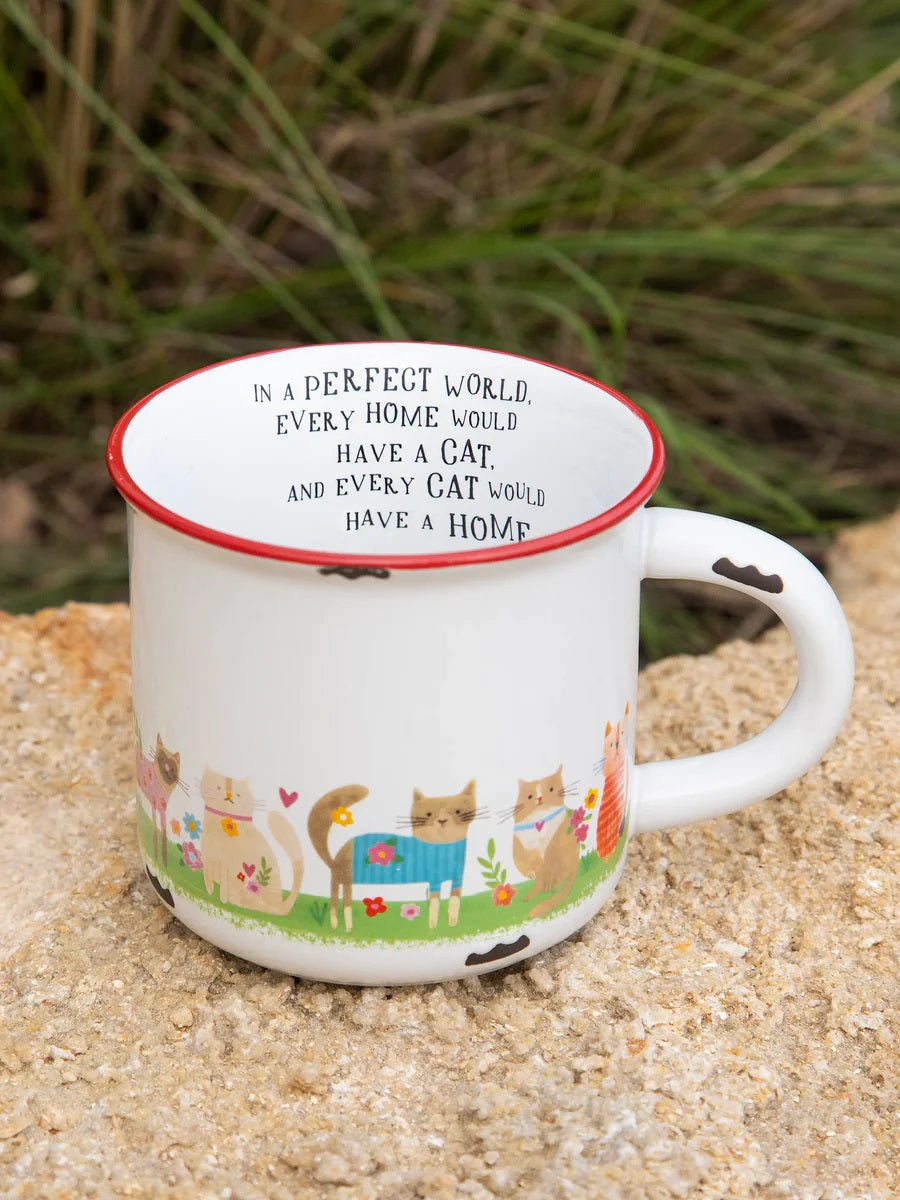 Natural Life - Camp Mugs - Every Cat Would Have A Home