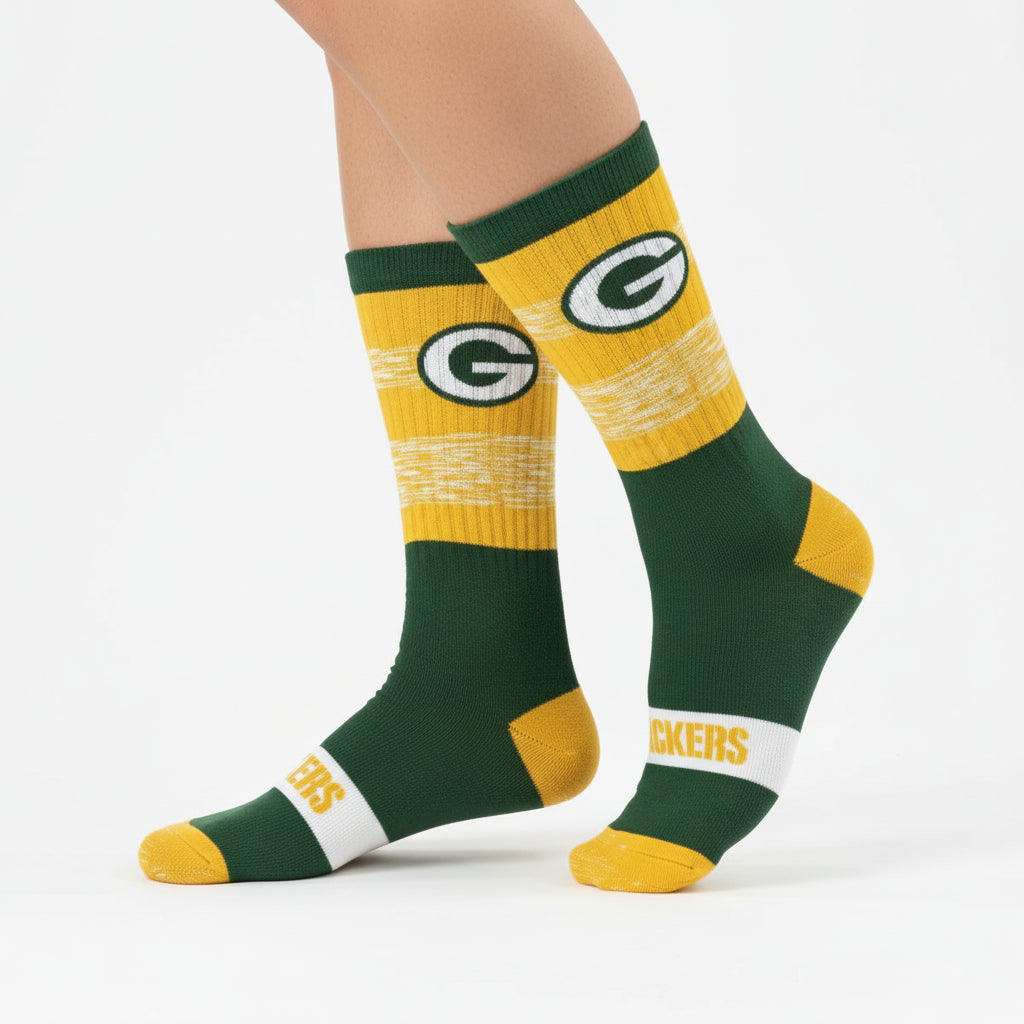 Green Bay Packers Mid Calf Socks
