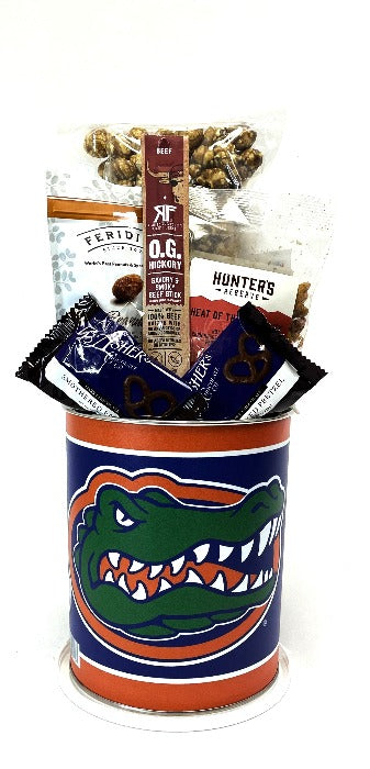 Florida Gators Gift Tin Basket