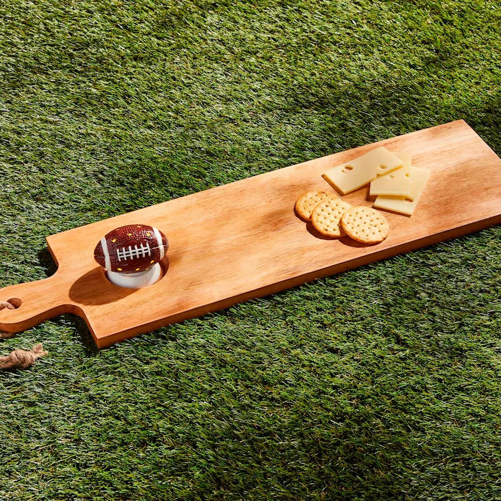 Mud Pie - Balón de fútbol americano con luces LED - Regalo de otoño